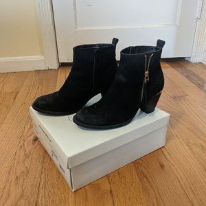 Steve Madden Black Ankle Bootie
